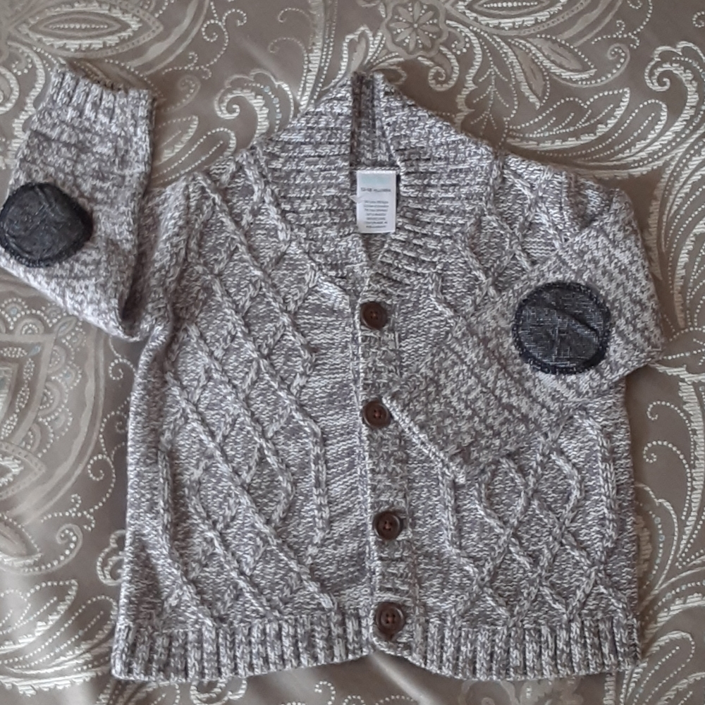 Gymboree baby boy cardigan, size 12-18 months